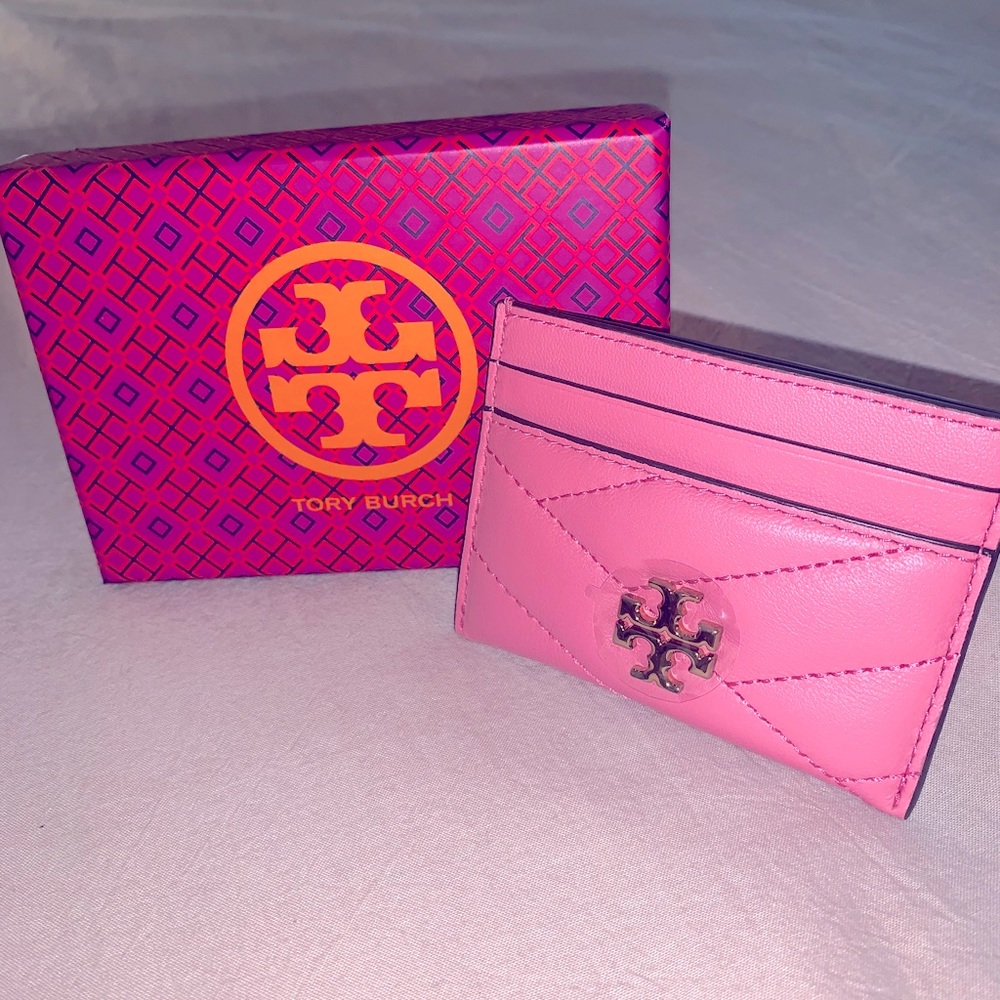 NWB Tory Burch leather card case purse